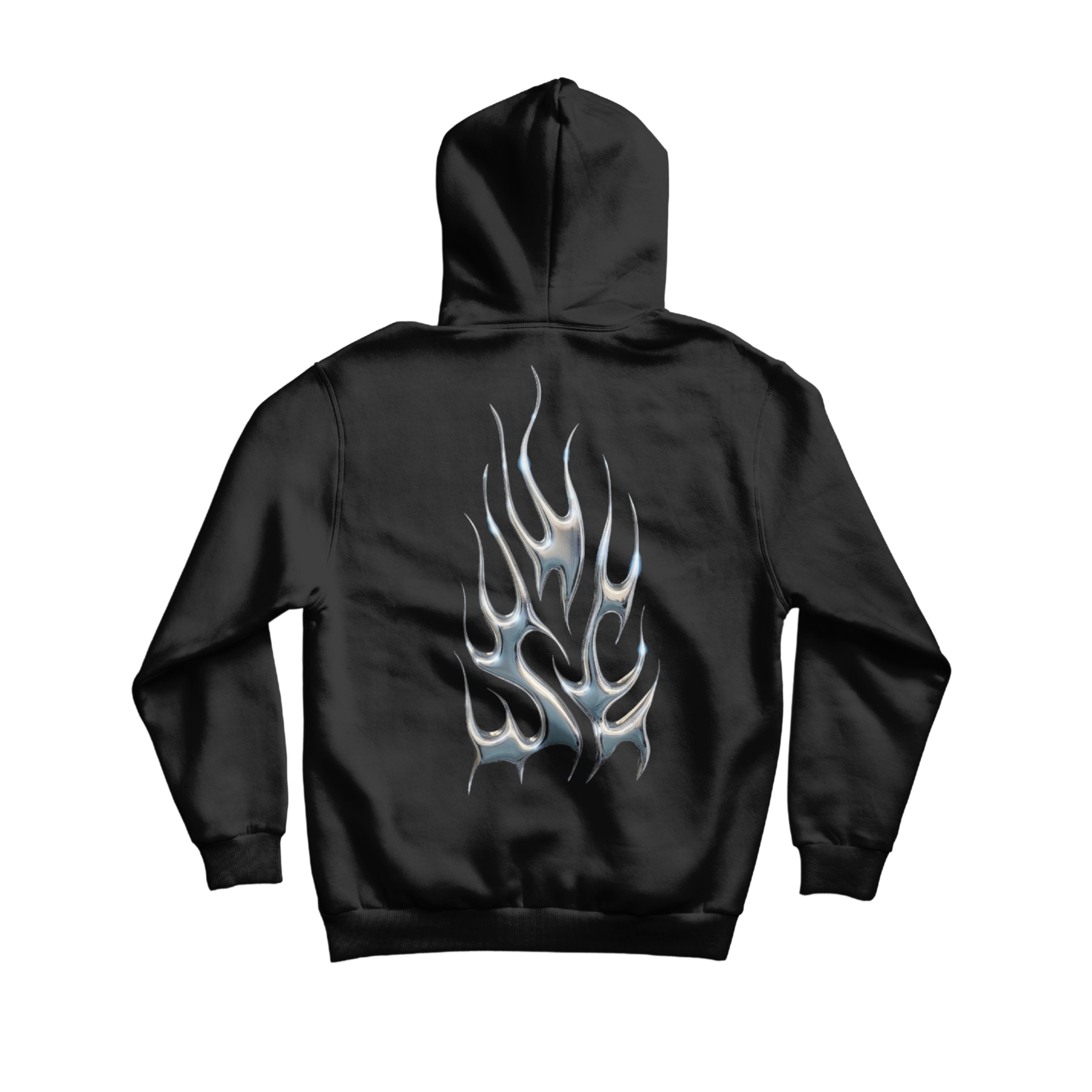Metal Flame Hoodie