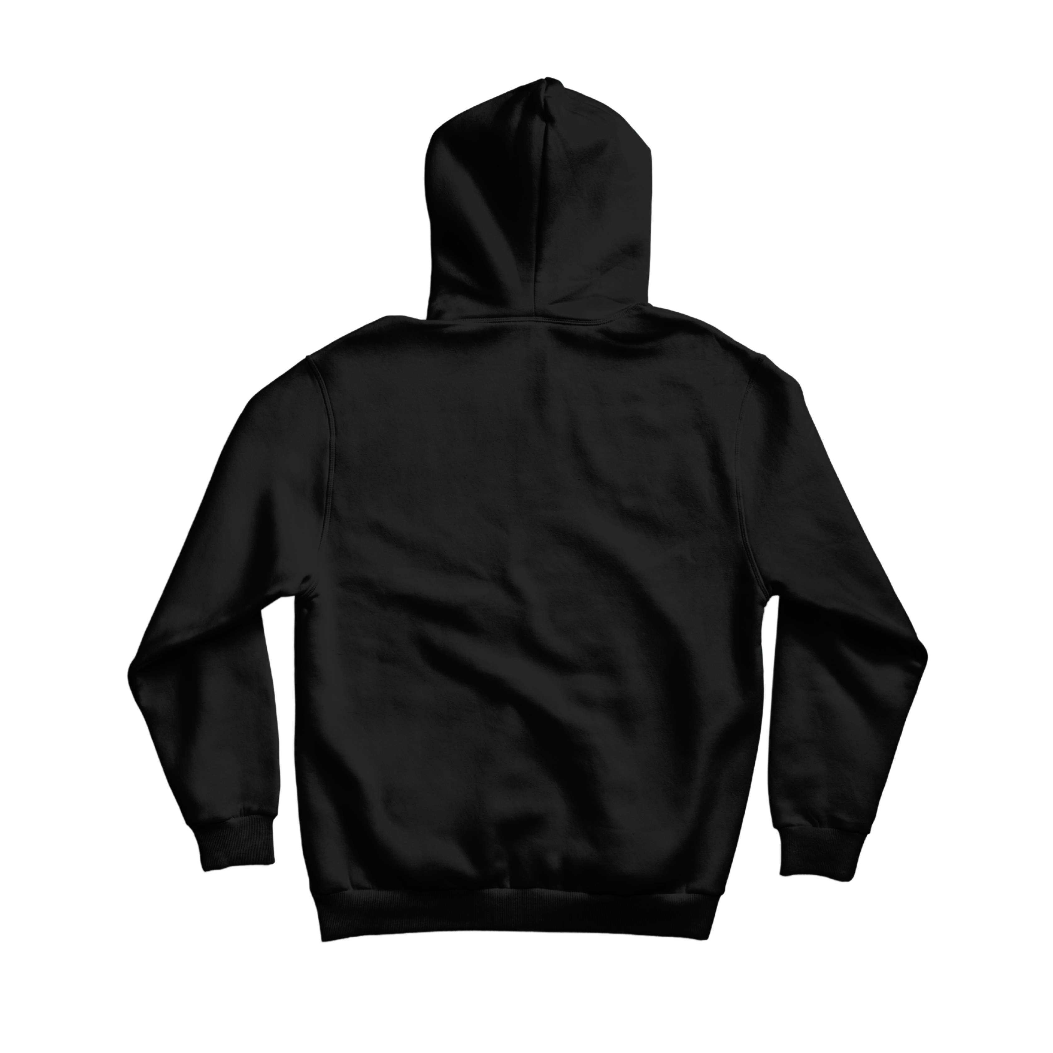 Solid Black Hoodie