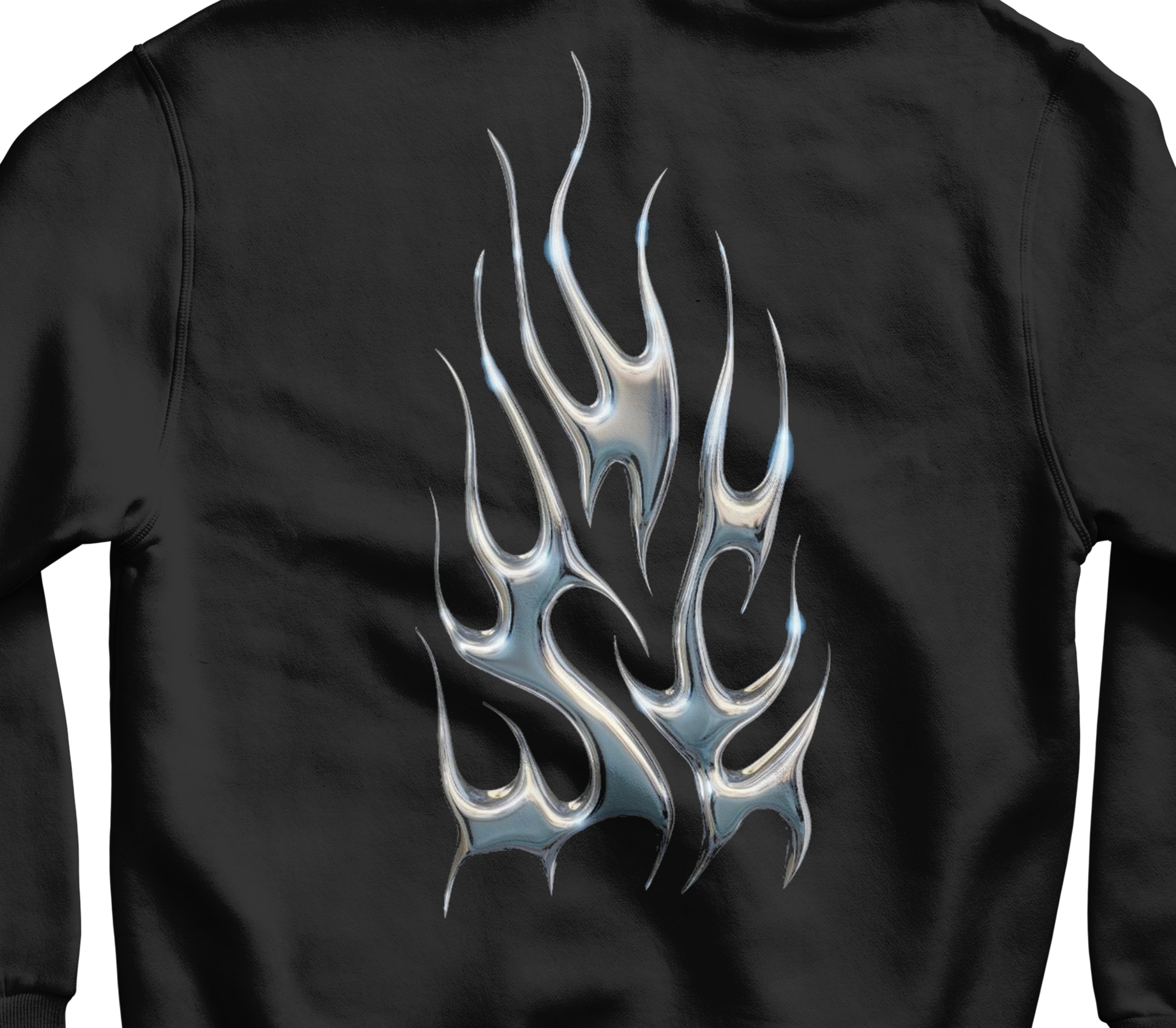 Metal Flame Hoodie